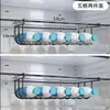 Estante de Almacenamiento para Latas de Bebida de Refrigerador Estante de Cocina Tipo Colgante Organizador de Cerveza en Lata Cola Leche Colgador