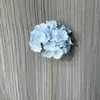 Hortensia Plisada Simulada de 57 Piezas Decoración de Escritorio para Sala de Estar Arreglo Floral Boda Flores Artificiales Accesorios de Fotografía Venta al por Mayor