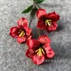 Flores de tulipán artificiales modelo nuevo de fábrica al por mayor para bodas, salones de ceremonia, decoración del hogar, flores de tulipán falsas