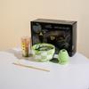 Set de Regalo de Cerámica para Té Matcha Caja de Regalo Set Tazón Matcha Cuadriculado Batidor de Té Caja de Regalo Estilo Ins Exclusivo Transfronterizo para Europa y América