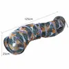 Brinquedo para Gato Auto-hi para aliviar o tédio Canal Túnel para Gato Combinação Dragão da Terra Giratório Tenda para Gato Pista Dobrável Ninho para Gato