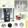 Em Estoque EAU Emirados Árabes Unidos Mapa Geográfico Adesivos de Telefone de Metal Ímã de Esmalte Insígnia Fábrica Personalizada