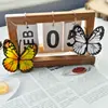 Accesorios de Mariposa Simulada Decoración de Mesa Navideña y de Año Nuevo Mariposa Artificial Accesorios para el Día de San Valentín de la Resurrección
