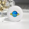Regla suave telescópica automática aeroespacial de estilo nórdico, regla suave Xi Yin, cinta métrica portátil para el hogar, cinta métrica mini de cuero