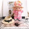 Adecuado para Ropa de Muñeca Labubu, Peluche Vinilo Sentado Fiesta Primera, Segunda y Tercera Generación Traje de Falda de Repuesto