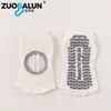 Meias de Yoga de Algodão de Xinjiang Meias de Cinco Dedos Algodão Puro Antiderrapantes para Chão Abertura nos Dedos Meias Curtas Meias para Pilates Indoor Feminino Venda por Atacado