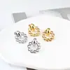 Collar Versátil de Lujo Ligero con un Toque de Alta Gama, Collar y Pendientes Trendy con Colgante Tallado de Acero de Titanio de Venta Caliente al por Mayor