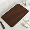 Tapete de Piso de Esponja Moderno Minimalista Venda Quente Transfronteiriça Tapete para Porta de Banheiro Antiderrapante Absorvente Tapete para Pés Tapete de Casa Secagem Rápida