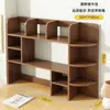 Estantería de escritorio Estante de almacenamiento de escritorio Simple para oficina Dormitorio Escritorio de estudiante Almacenamiento Estante multicapa Librero pequeño