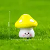 Materiales para terrarios de musgo, decoraciones creativas y lindas de setas pequeñas, accesorios de paisajismo DIY, adornos pequeños para botellas ecológicas