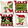 Funda de almohada ambiente de vacaciones de Navidad artículos para el hogar cojín de sofá de sala de estar cojín lumbar decoración navideña almohada venta al por mayor