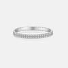 Nuevo anillo de plata 925 con diseño de rayas para mujer, estilo europeo y americano, joyería transfronteriza, personalidad de nicho, anillo sencillo de viento frío.