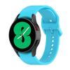 Adequado para Pulseira de Silicone Samsung Galaxy Watch4 // 5/6 Movimento 20mm