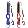 Dispositivo de Controle de Peixe em Liga de Alumínio com Dispositivo de Pesagem, Pegador de Peixe, Pinça de Peixe, Alicate de Controle de Peixe, Conjunto Especial para Pesca com Isca para Peixes Gigantes