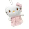 Pingente de gato KT de anjo de pelúcia famoso na internet, pingente de boneca fofo para bolsas de meninas, presente de feriado atacado