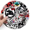 50 Pegatinas de Graffiti Ninja Personalizadas Transfronterizas Creativas Tarjeta Goo Decoración de Diario Taza de Agua Patineta Equipaje Pegatinas