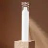 Botella de Loción de 15/30/50 ml de PP, Botella Dispensadora de Plástico Tipo Prensa, Botella de Loción de Prensa al Vacío con Tapa a Presión para Esencia