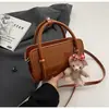 Comércio Exterior Bolsa Pequena de Mão de Alta Qualidade Feminina Nova Moda Textura Bolsa Quadrada Pequena Bolsa de Ombro Único Transversal Luxo Leve Tendência