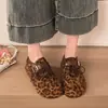 Colección nueva 2026: Zapatos tipo chancla para mujer estilo Birkenstock con hebilla y detalles de cordón, punta redonda, estilo retro y casual, adecuados para ir al trabajo.