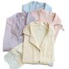 2025 Novo Pijama de Renda para Mulheres Verão Seda Gelo Doce de Alta Qualidade Calças de Manga Média Roupas de Casa Podem Ser Usadas Fora