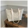 Bolsa de Grande Capacidade Feminina 2024 Nova Tendência Fashionável Versátil Bolsa para Faculdade-Trabalho Bolsa de Ombro Fashion Bolsa Tote