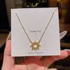 Collar cuadrado pequeño de circón ultrabrillante estilo coreano para mujer, lujo ligero, elegante, cadena para clavícula de acero de titanio de alta gama, venta al por mayor