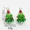 Série de Natal ~ outono e inverno novos brincos de Natal únicos brincos femininos brincos de moda de alta qualidade enfeites de Natal