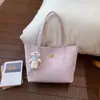 Bolsa Tote Transfronteiriça Fresca e Doce 2026 Nova Bolsa de Grande Capacidade para o Dia a Dia Versátil Elegante Estilosa Bolsa de Ombro