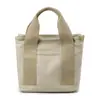 2026 Bolso Cubo Portátil, Diseño de Nicho Engrosado Multicapa, Cremallera con Bolsita, Bolso de Hombro Sencillo, Bolso Tote, Bolso de Lona para Teléfono Móvil