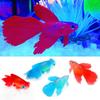 Decoração Luminosa de Silicone para Aquário Decoração de Paisagem de Aquário Anêmona Luminosa Simulada Decoração Fluorescente para Aquário