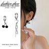 Bonitos ~ Pendientes de Borlas Súper de Hada Lujo Ligero Diseño de Nicho Avanzado Sentido Ins Shuyuan Pendientes Elegantes Versátiles para Mujer