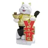 Decoración de Entrada Gato de la Suerte Regalo para Amigos, Regalo de Inauguración, Adorno para Generar Dinero para Recepción de Empresa, Decoración Gato de la Fortuna