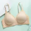 Ropa interior Cool Sense Sin marca para mujer Pecho pequeño Push-up Verano Delgado Transpirable Sin aros de acero Anti-caída Sujetador deportivo