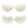Almohadillas de Silicona para Senos con Forma de Mango Transfronterizas para Mujer, Push-Up, Invisibles, Antideslizantes, Antitranspirantes, Sujetador Ultradelgado para Verano, Adecuado para Vestidos de Novia y Camisolas