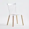 Cinturón Industrial Al Por Mayor Silla de Plástico Casual Silla Windsor de Plástico Nórdica Oficina Creativa Negociación Silla de Comedor Eames