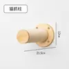 En Stock Casa para Gatos de Lona de Madera Montada en Pared Plataforma para Saltar Gatos Poste Rascador de Cuerda de Sisal Marco de Escalada para Gatos de Madera Maciza para Mascotas Gato Venta al por Mayor