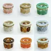 Conjunto de três peças de pulseira de resina com gradiente vintage transfronteiriça, acessórios de joalheria de pulseira decorativa versáteis, modernos e únicos