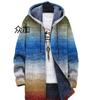 Nova Estação Independente Transfronteiriça Moda Estampagem Digital Forrado com Lã Roupa de Algodão Masculina Série Multicolorida Turibu Azul Marinho