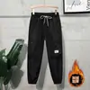 Jeans Denim Workwear Desgastado Americano da Moda Masculino Outono Inverno Largos Patchwork Perna Reta Calças Casuais Jovens Versáteis Calças Harem
