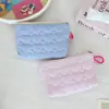 Nueva Bolsa de Almacenamiento Acolchada Coreana Mini Billetera Portátil Bolsa Pequeña Portátil Bolsa para Guardar Toallas Sanitarias para Mujer