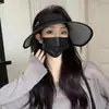 Chapéu Visor Esportivo de Verão da Moda para Venda por Atacado para Mulheres, Chapéu de Sol, Chapéu de Pescador, Novo Chapéu Grande com Aba para Proteção Solar