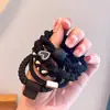 Cuerda para el Cabello Altamente Elástica y Duradera, Cuerda para el Cabello Simple y de Alta Gama, Nueva Goma Elástica 2025, Lazo para el Cabello de Mujer, Accesorio para la Cabeza Popular