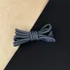 Venta al por mayor de fábrica Botas Baojie Zapatos de cuero Cordones para zapatos Botas militares Zapatos de caña alta Redondo 4.5 mm Poliéster Tejido Color puro Zapatos