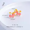 Loja de Ouro Puzuo Mesmo Estilo Ouro Areia Acessórios DIY Colar com Pingente de Cavalo do Zodíaco para Mulheres Novo Estilo Chinês Corrente para Clavícula do Zodíaco Nacional