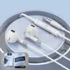 Auriculares con Cable de Audio Digital Tipo-C Semi-In-Ear con Control en Cable de Micrófono para Llamadas Escuchar Canciones Auriculares Redondos con Subwoofer