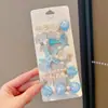 Grampo de Cabelo de Concha Estilo Oceano para Bebê, Presilha Lateral para Meninas, Adorno de Cabeça Estilo Princesa, Grampo Quebrado