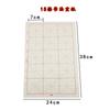 Papel de Práctica de Caligrafía de 15 Cuadrículas con Cuadrícula en Forma de Grano de Arroz para Principiantes, Papel para Escribir con Pincel, Papel de Entrenamiento de Caligrafía para los Cuatro Tesoros del Estudio