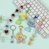 Llavero acrílico personalizado con animación periférica para suegra, cadena publicitaria, insignia personalizable
