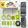 Cortador Multifuncional de Legumes Transfronteiriço Cortador de Legumes de Cozinha Ralador de Batata Desfiador Dispositivo de Cubos Ferramenta de Fatiar