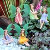 Decoração de jardinagem criativa ao ar livre, flor luminosa, fada, chão, vila, jardim, layout, pátio, varanda, paisagem, plantas em vasos